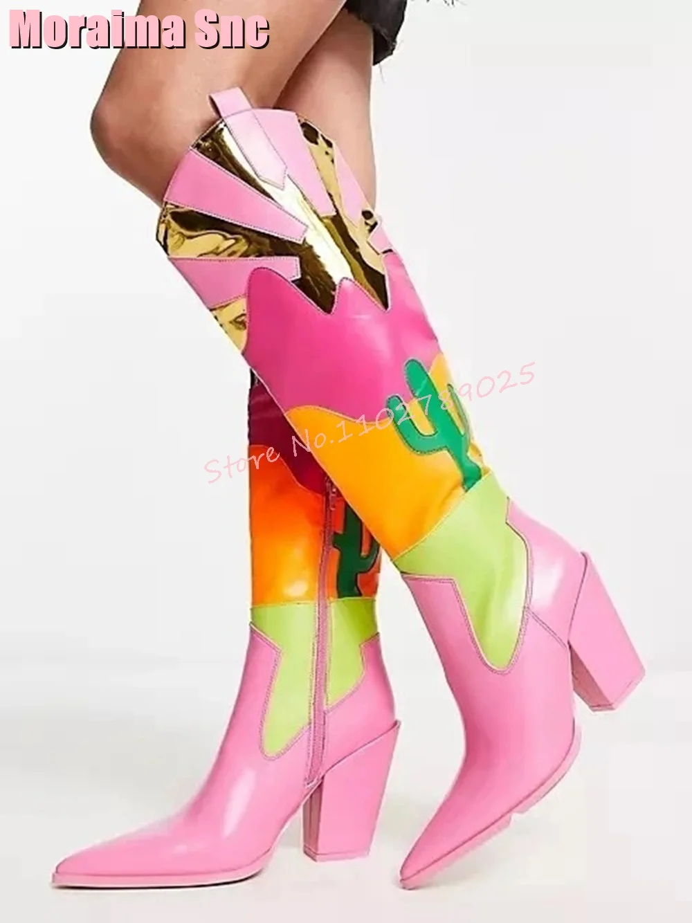 Ethnic And Fashion - 2026 Fashion Mixed Colors Women Stitching