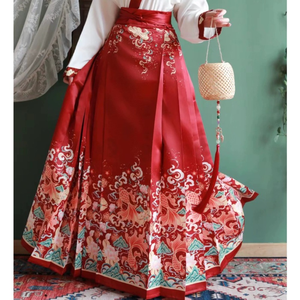 Ethnic Style Dresses - Chinese Hanfu Dress Women Clothing Fashion