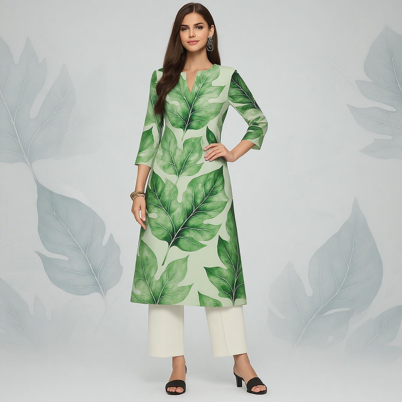 Muslim Women's Kurt Casual Fas - Ethnic Fashion Kurtis review and price