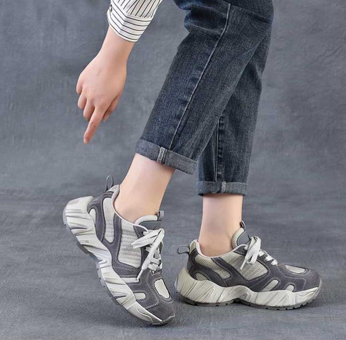 4.5cm Air Mesh Suede Genuine L - Ethnic And Fashion review and price