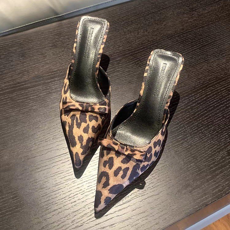 women's leopard-print pointed  - Ethnic And Fashion review and price