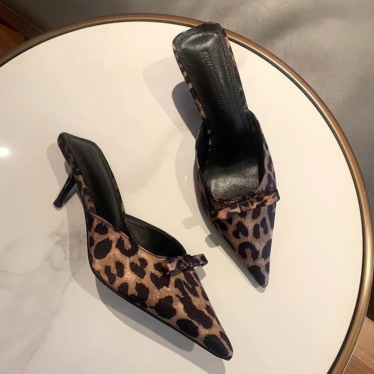 women's leopard-print pointed  - Ethnic And Fashion review and price