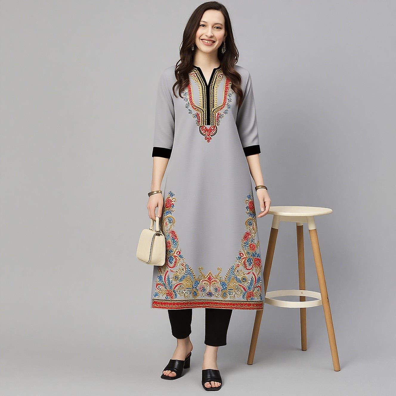 Muslim Kurt Women's Casual Fas - Ethnic Fashion Kurtis review and price
