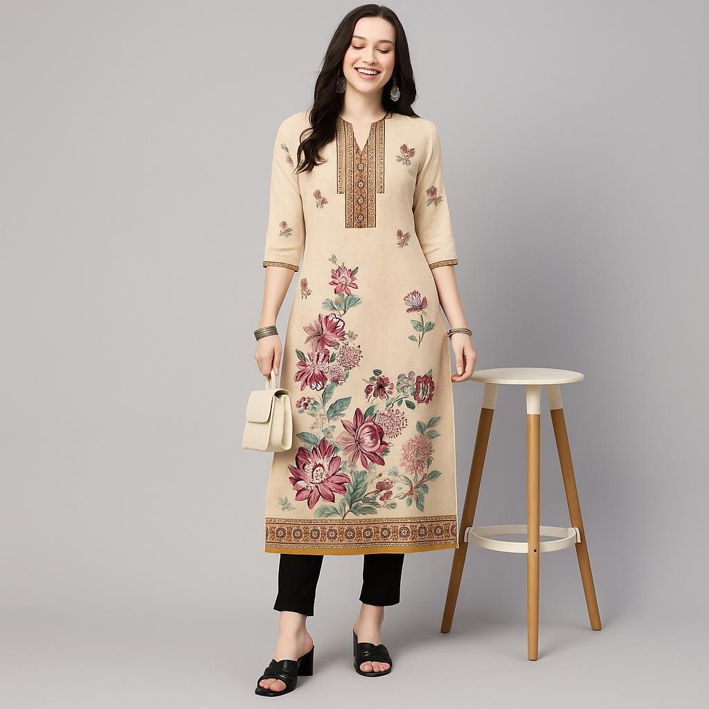 Muslim Kurt Women's Casual Fas - Ethnic Fashion Kurtis review and price