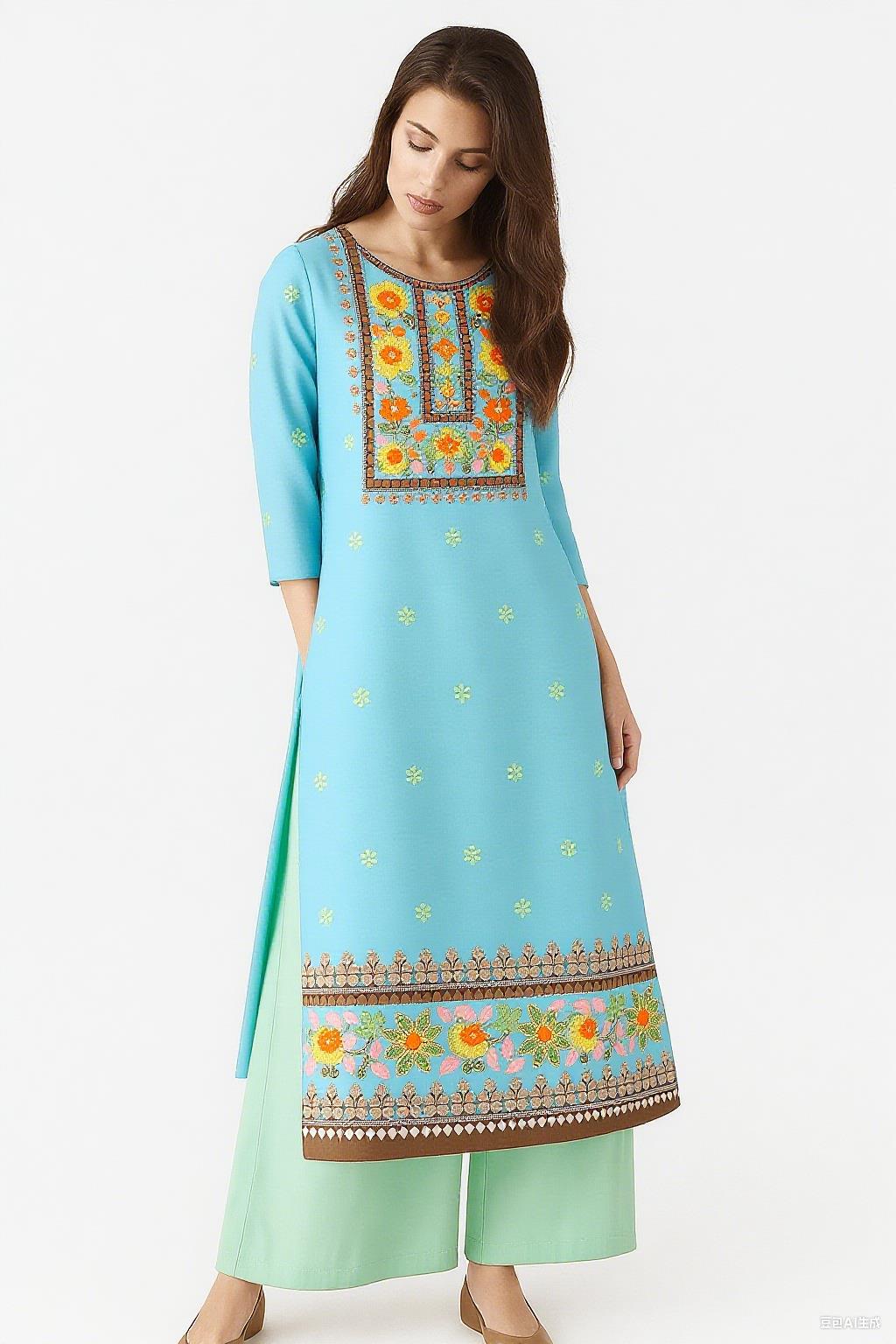 Muslim Kurt Women's Fashion Et - Ethnic Fashion Kurtis review and price