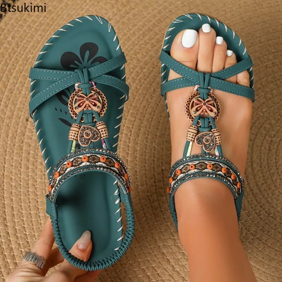Women Bohemian Sandals Outdoor - Ethnic And Fashion review and price