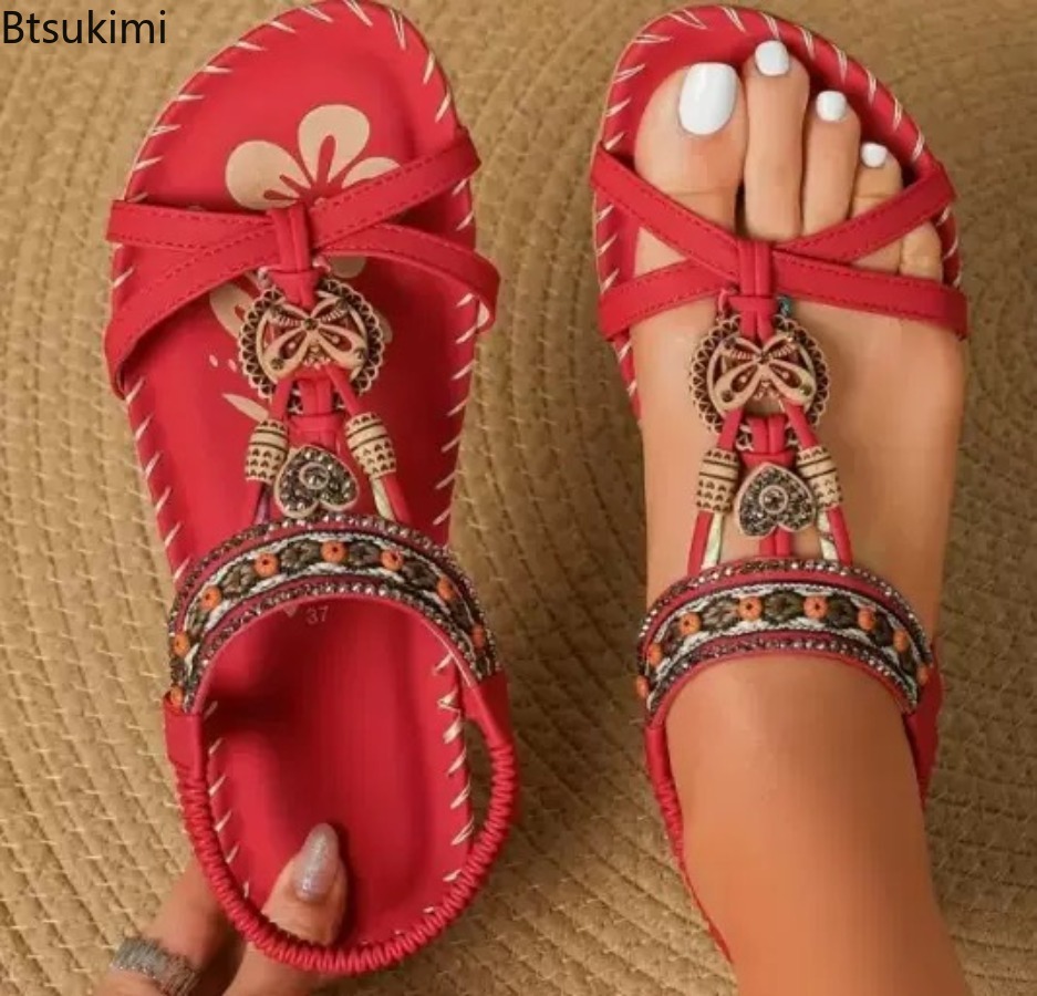 Women Bohemian Sandals Outdoor - Ethnic And Fashion review and price