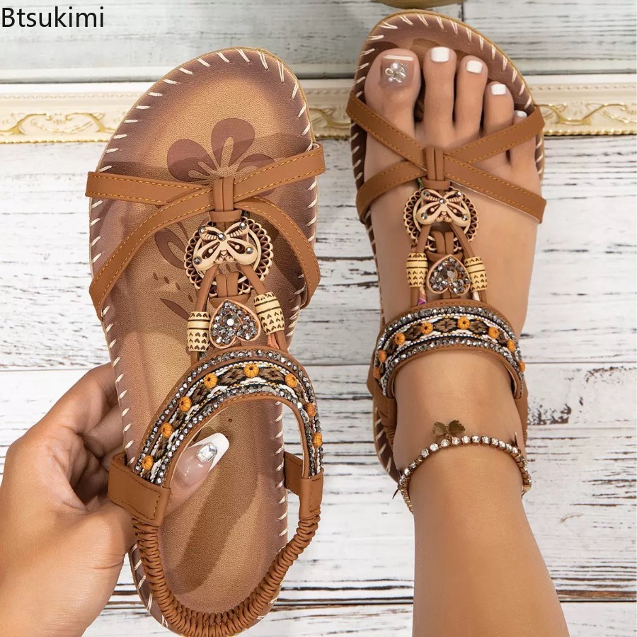 Women Bohemian Sandals Outdoor - Ethnic And Fashion review and price