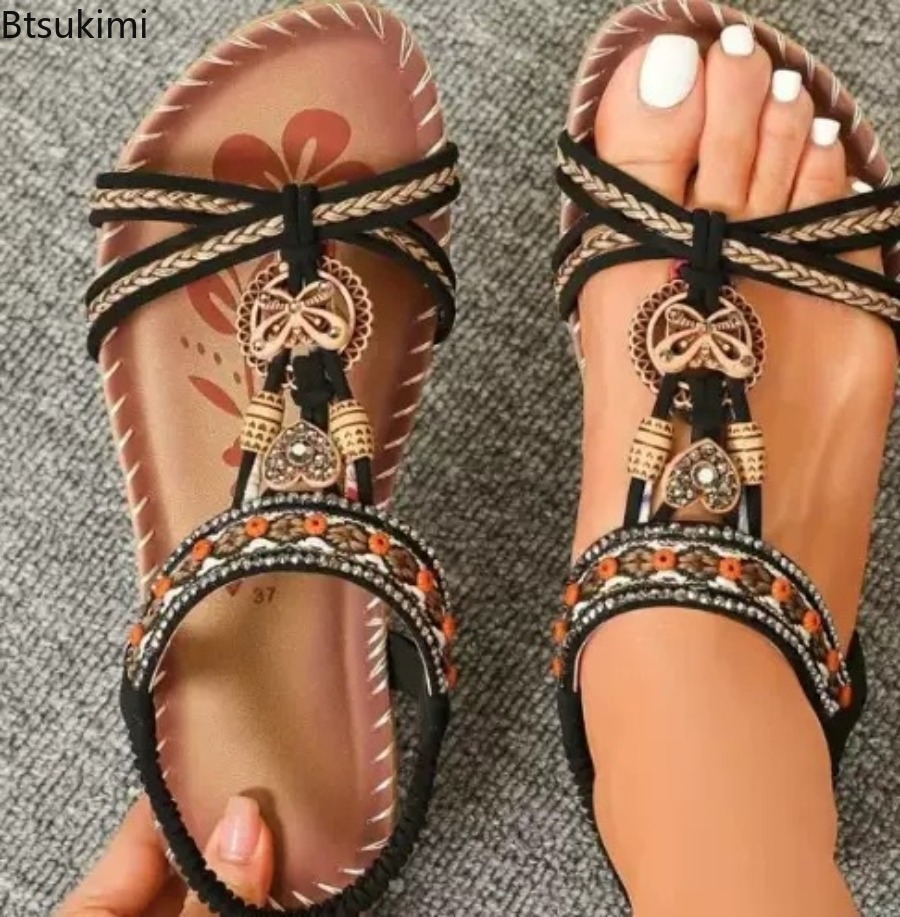 Women Bohemian Sandals Outdoor - Ethnic And Fashion review and price