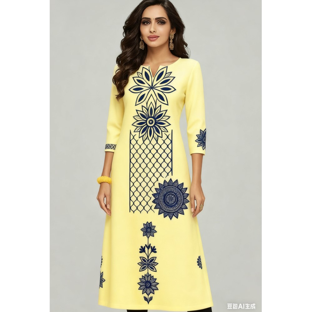 National style Women's Kurt Ca - Ethnic Fashion Kurtis review and price