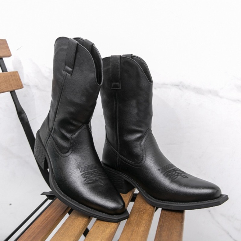 Men Boots Classic Embroidery W - Ethnic And Fashion review and price
