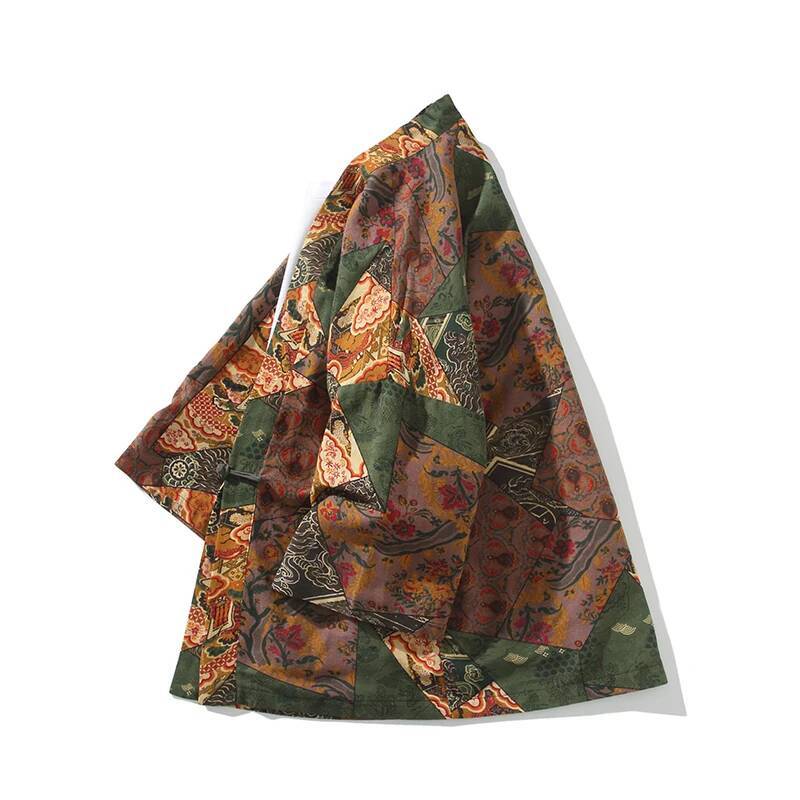 Ethnic Style Print Yukata Men  - Ethnic And Fashion review and price